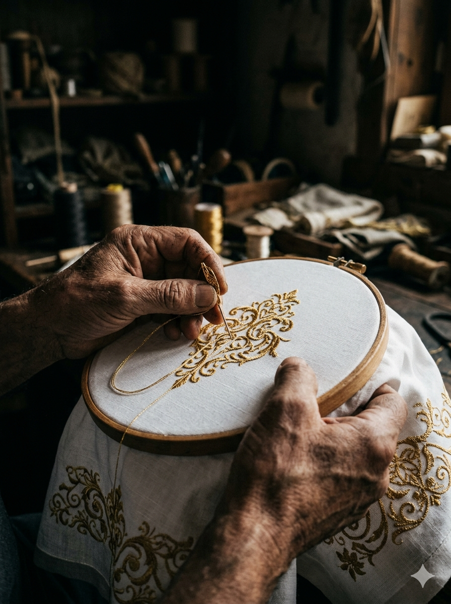 Artisan at work