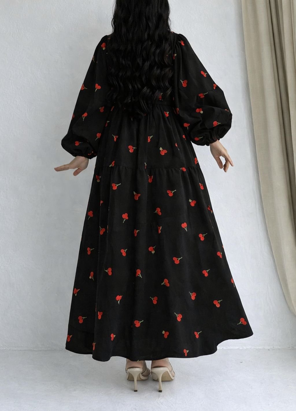Printed Crape Silk Maxi Image 8